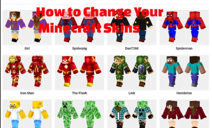 How To Change Your Minecraft Skins On Desktop And Minecraft Pe
