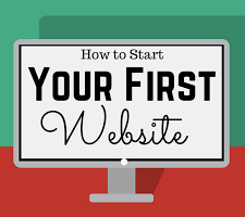 how to make your first website